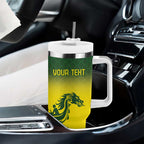 Personalised Dragons Boat Aussie Paddles Up! Tumbler With Handle