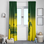 Personalised Dragons Boat Aussie Paddles Up! Window Curtain