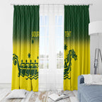 Personalised Dragons Boat Aussie Paddles Up! Window Curtain