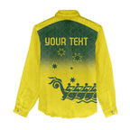 Personalised Dragons Boat Aussie Paddles Up! Women Casual Shirt