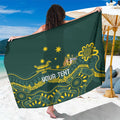 Personalised Australia Dragons Boat Sarong Aussie Aboriginal Dot Style