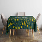 Personalised Australia Dragons Boat Tablecloth Aussie Aboriginal Dot Style