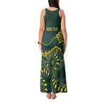 Personalised Australia Dragons Boat Tank Maxi Dress Aussie Aboriginal Dot Style