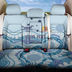 Personalised Australia New South Wales Dragons Boat Back Car Seat Cover Aussie Aboriginal Dot Style
