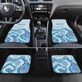 Personalised Australia New South Wales Dragons Boat Car Mats Aussie Aboriginal Dot Style