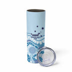 Personalised Australia New South Wales Dragons Boat Skinny Tumbler Aussie Aboriginal Dot Style