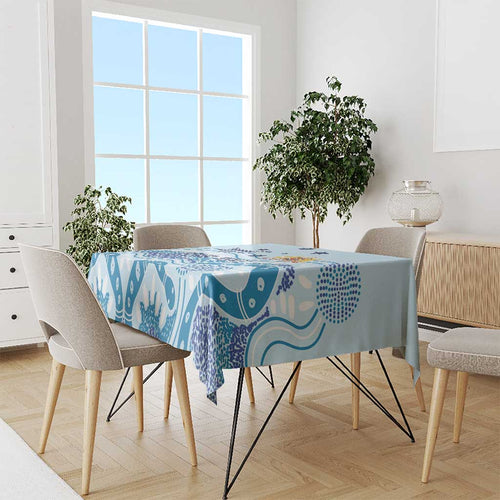 Personalised Australia New South Wales Dragons Boat Tablecloth Aussie Aboriginal Dot Style