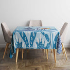 Personalised Australia New South Wales Dragons Boat Tablecloth Aussie Aboriginal Dot Style