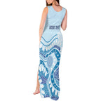 Personalised Australia New South Wales Dragons Boat Tank Maxi Dress Aussie Aboriginal Dot Style
