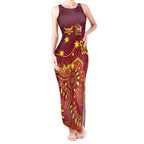 Personalised Australia Queensland Dragons Boat Tank Maxi Dress Aussie Aboriginal Dot Style