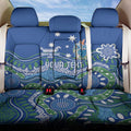 Personalised Australia Victoria Dragons Boat Back Car Seat Cover Aussie Aboriginal Dot Style
