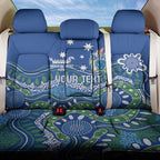 Personalised Australia Victoria Dragons Boat Back Car Seat Cover Aussie Aboriginal Dot Style