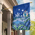 Personalised Australia Victoria Dragons Boat Garden Flag Aussie Aboriginal Dot Style