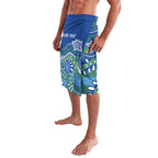 Personalised Australia Victoria Dragons Boat Lavalava Aussie Aboriginal Dot Style