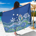 Personalised Australia Victoria Dragons Boat Sarong Aussie Aboriginal Dot Style