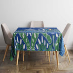 Personalised Australia Victoria Dragons Boat Tablecloth Aussie Aboriginal Dot Style