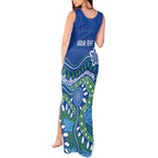 Personalised Australia Victoria Dragons Boat Tank Maxi Dress Aussie Aboriginal Dot Style