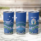 Personalised Australia Victoria Dragons Boat Tumbler Cup Aussie Aboriginal Dot Style