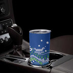 Personalised Australia Victoria Dragons Boat Tumbler Cup Aussie Aboriginal Dot Style