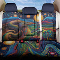 Aboriginal Dreamtime Rainbow Serpent Back Car Seat Cover