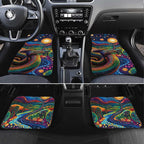 Aboriginal Dreamtime Rainbow Serpent Car Mats