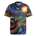 Aboriginal Dreamtime Rainbow Serpent Rugby Jersey