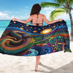 Aboriginal Dreamtime Rainbow Serpent Sarong