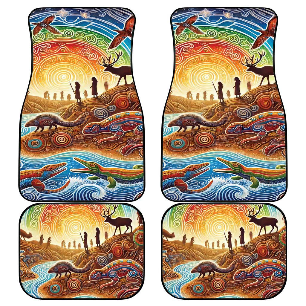 Aboriginal Dreamtime Animals Stories Car Mats