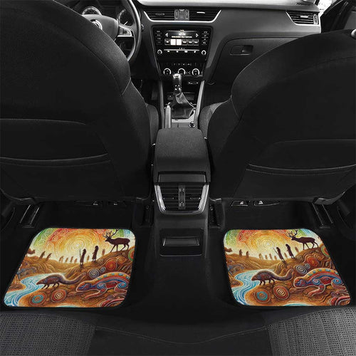 Aboriginal Dreamtime Animals Stories Car Mats