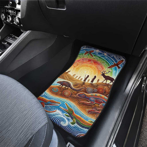 Aboriginal Dreamtime Animals Stories Car Mats