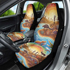 Aboriginal Dreamtime Animals Stories Car Seat Cover