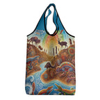 Aboriginal Dreamtime Animals Stories Grocery Bag