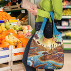 Aboriginal Dreamtime Animals Stories Grocery Bag