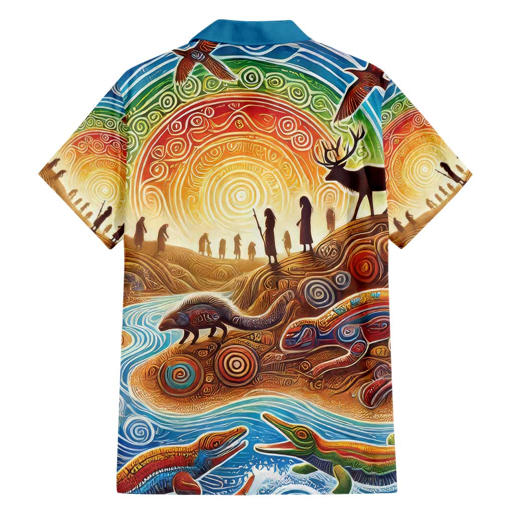 Aboriginal Dreamtime Animals Stories Hawaiian Shirt