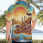 Aboriginal Dreamtime Animals Stories Hawaiian Shirt
