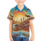 Aboriginal Dreamtime Animals Stories Hawaiian Shirt