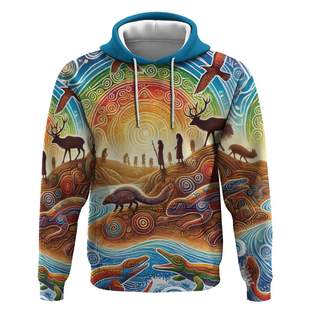 Aboriginal Dreamtime Animals Stories Hoodie