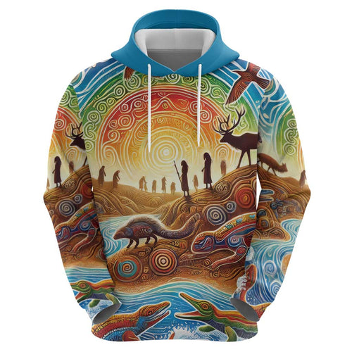 Aboriginal Dreamtime Animals Stories Hoodie