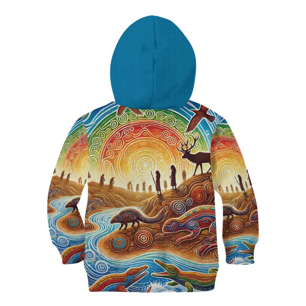 Aboriginal Dreamtime Animals Stories Kid Hoodie