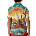 Aboriginal Dreamtime Animals Stories Kid Polo Shirt