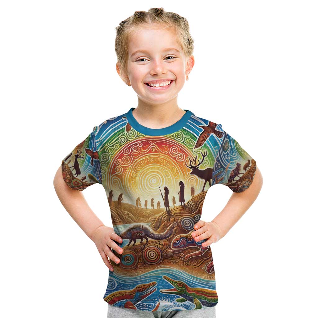 Aboriginal Dreamtime Animals Stories Kid T Shirt