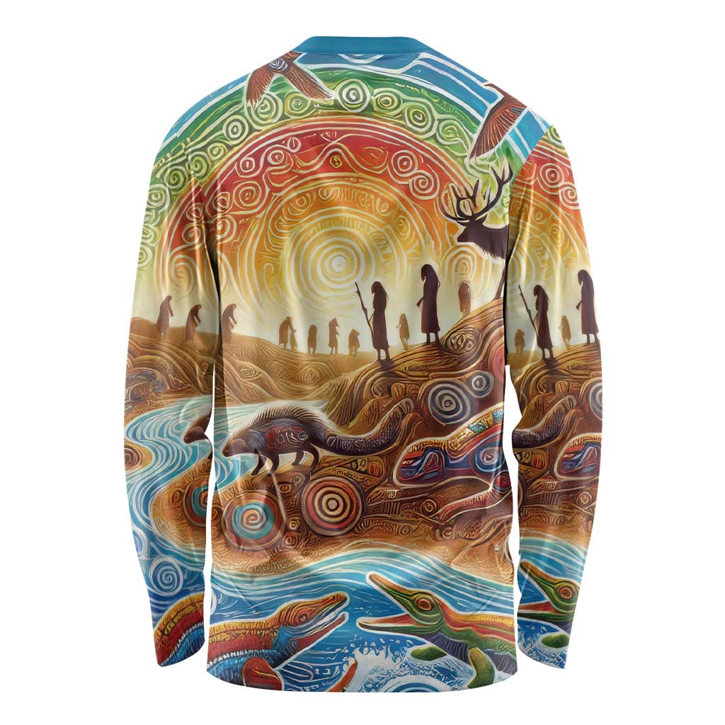 Aboriginal Dreamtime Animals Stories Long Sleeve Shirt