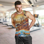 Aboriginal Dreamtime Animals Stories Men Tank Top