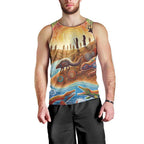 Aboriginal Dreamtime Animals Stories Men Tank Top