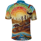 Aboriginal Dreamtime Animals Stories Polo Shirt