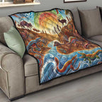 Aboriginal Dreamtime Animals Stories Quilt