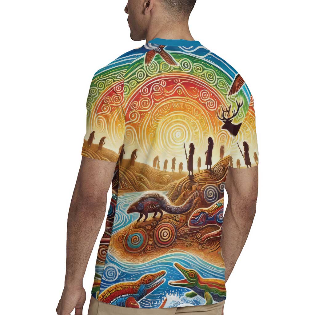Aboriginal Dreamtime Animals Stories Rugby Jersey