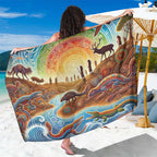 Aboriginal Dreamtime Animals Stories Sarong