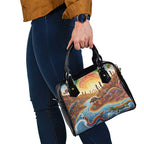 Aboriginal Dreamtime Animals Stories Shoulder Handbag
