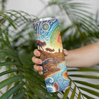 Aboriginal Dreamtime Animals Stories Skinny Tumbler